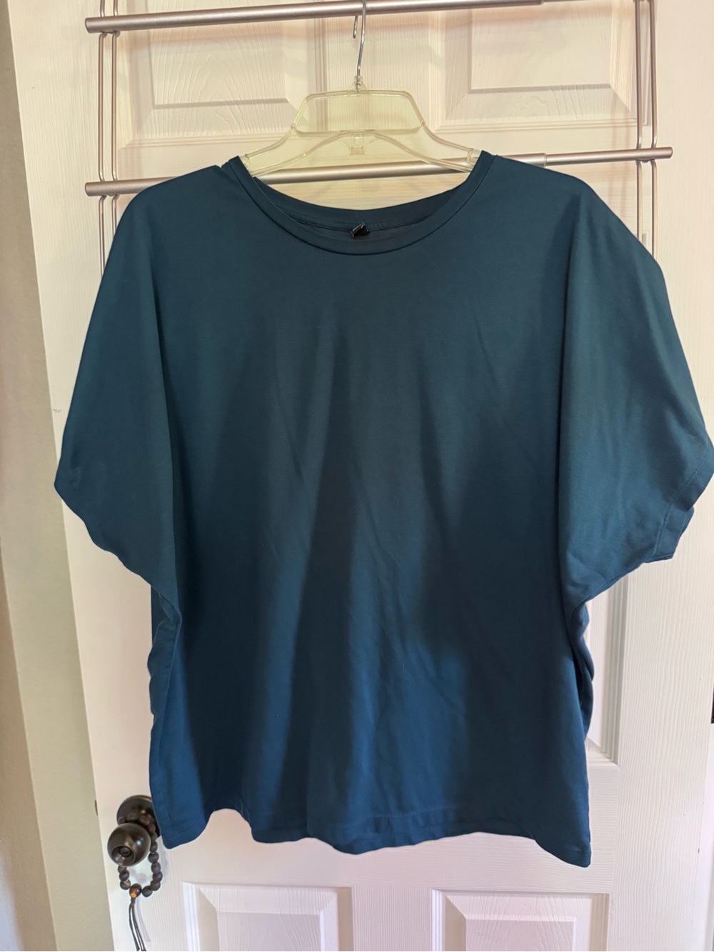 Uniqlo Women's Teal Dolman Sleeve Tee